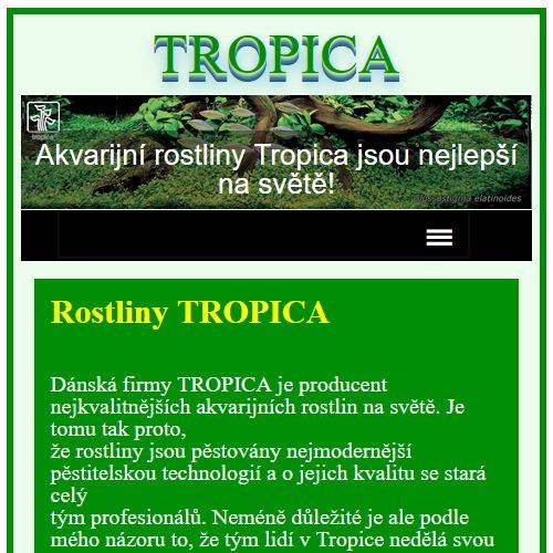 Dodáváme prostřeky a techniku pro pěstování akvarijních rostlin.